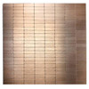Dip Design Is Personal Aluminum Tile, Copper Bronze, 12" X 12", Case Of 10