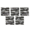 Aspect Metal Collage Backsplash Tile, Peel & Stick, Oyster, Package Of 5