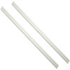 Mirredge 36" Dove White Framing Strips, Package Of 20
