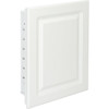 American Pride 16w X 20"H Raised Panel Recessed Medicine Cabinet - Steel Body