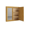 CNC CABINETRY Rta Country Oak Medicine Cabinet 24w X 30h