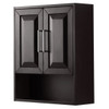 Wyndham Daria 25 In. Over-The-John Vanity Cabinet (Dark Espresso)