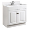 Design House Wyndham 24 In. W X 18 In. D Unassembled Vanity Cabinet Only, White
