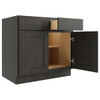 CNC CABINETRY Luxor Smoky Grey Base Cabinet 39w X 34.5h