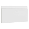 CNC CABINETRY Luxor White Base Molding, Shaker 96w X 4.5h