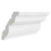 CNC CABINETRY Luxor White Royal Crown Molding 1w X 3.5h