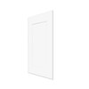 Express Shaker 0.75 In. W X 24 In. D X 34.5 In. H Matching Base End Panel In Vesper White