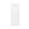 Newport 11.875 In. W X 0.75 In. D X 30 In. H Matching Wall End Panel In Pacific White