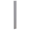 Newport 3 In. W X 0.75 In. D X 30 In. H Solid Wood Kitchencabinet Filler In Pearl Gray