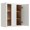 CNC CABINETRY 30" High Blind Wall Cabinet, Luxor White