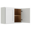CNC CABINETRY Luxor White Wall Cabinet 33w X 24h