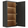 CNC CABINETRY Luxor Smoky Grey Wall Cabinet 9w X 36h