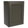 CNC CABINETRY Luxor Smoky Grey Wall Cabinet 18w X 24h
