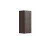 CNC CABINETRY Luxor 1-Door Wall Cabinet, 18"W X 42"H X 12"D, Shaker Espresso