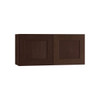 Newport 30 In. W X 12 In. D X 12 In. H Assembled Plywood Wall Bridge Kitchen Cabinet In Manganite With Soft Close