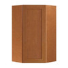 Newport 20 In. W X 12 In. D X 42 In. H Assembled Plywood Diagonal Wall Kitchen Cabinet In Cinnamon With Soft Close