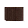 Newport 36 In. W X 24 In. D X 18 In. H Assembled Plywood Wall Bridge Kitchen Cabinet In Manganite With Soft Close