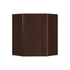 Newport 20 In. W X 12 In. D X 30 In. H Assembled Plywood Diagonal Wall Kitchen Cabinet In Manganite With Soft Close
