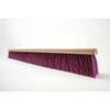 Renown Polypropylene Heavy Sweep With 3-1/4" Trim, 36", Maroon