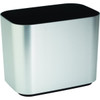 Hapco 8 Quart Contempo Trash Can Silver