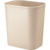 Hapco 14 Quart Plastic Trash Can Beige Ul Approved