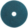 3M Cleaner Floor Pad, 16", Blue, 7910-01-513-2698