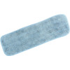 Maintenance Warehouse 18 In Microfiber Looped Wet Mop Pad (3-Pack) (Blue)
