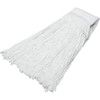 Snowite Medium Duty Wet Mop Head, Polyester, Pkg Of 12
