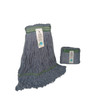 ABCO Small Blended Looped Mop, 1.25" Headband, 16 Oz., Blue, Green Seal Certified