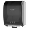 Renown Hands-Free Roll Towel Dispenser For 8" Towels, Black Translucent