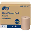 Tork Paper Hand Towel Roll For Mini Dispensers, Universal, Natural, H86 (12 Rolls X 425 Ft)
