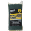 Maintenance Warehouse Green Large Cellulose Heavy-Duty Scrub Sponge (3-Pack)