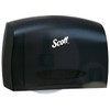 Scott Essential 09602 Coreless Jumbo Roll Toilet Paper Dispenser With Stub Roll, Black