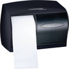 Scott Double Standard Roll Black Coreless Toilet Paper Dispenser