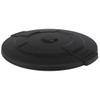 Suncast Commercial Utility Trash Can Lid, 55 Gal, Black