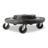 Rubbermaid Commercial BRUTE Quiet Trash Can Dolly, 20, 32, 44, 55 Gallon Compatible
