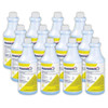 Renown Disinfecting Multi-Surface & Glass Cleaner, Lemon Scent, 32 Fl Oz, Case Of 12