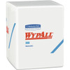 WypAll X60 Quarter-Fold Washcloths W/ Hydroknit, 12.5"  X 10", White, Case Of 8