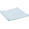 Renown 18 In. X 18 In. Glass Cleaning Microfiber Cloth In Blue Gsm 280 - 12 Pack