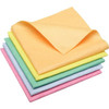 Utility Shammy Towel 15 X 15" Assorted Colors Package Of 5