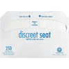 Hospeco White Half-Fold Toilet Seat Covers, Case Of 20