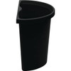 Wescon Lancaster 5 Quart Recycle Black Insert, Case Of 8