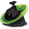 Mint-X 32 " 240 ' Rodent Repellent Compactor Tubin Trash Bags, Black