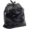 Aluf Plastics Heavy-Duty Trash Bags, 55 Gal, 22" X 58", 1.5 Mil, Black, Case Of 100