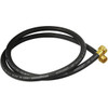 Spartan Water Inlet Hose, 6", For Clean On-The-Go