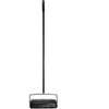 Alpine Industries Manual Triple Brush Floor And Carpet Sweeper (Black)