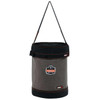 Ergodyne Arsenal 5930 Web Handle Canvas Hoist Bucket, Gray, Large