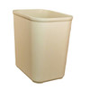 Hapco 28 Quart U.l. Approved Fire Retardant Wastebasket, Beige, Case Of 6