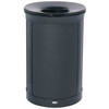 Rubbermaid Commercial Enhance 33 Gal Round Indoor Trash Can (Jet Black)