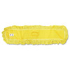 Rubbermaid Commercial Yellow 48 In. Looped-End Trapper Dust Mop (Yellow)